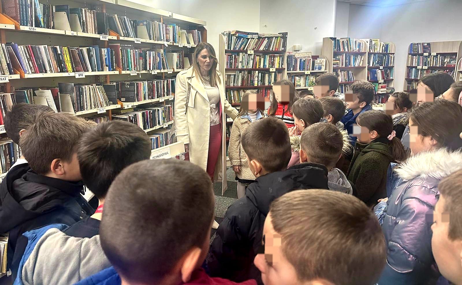 Posjeta  Narodnoj  i univerzitetskoj biblioteci Republike Srpske povodom Međunarodnog dana djeteta